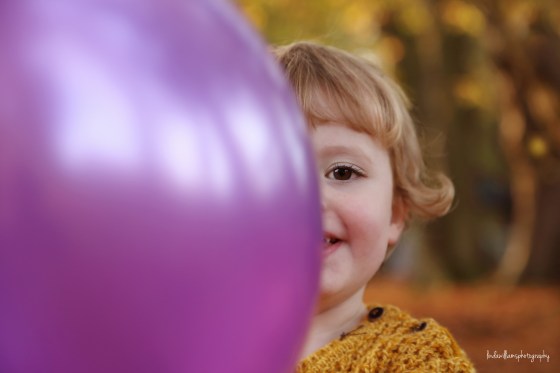 little boy with balloon