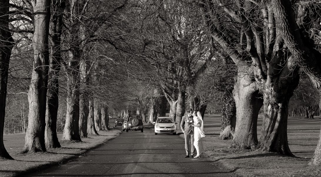 bride and groom kissing at St Pierre Marriott Hotel