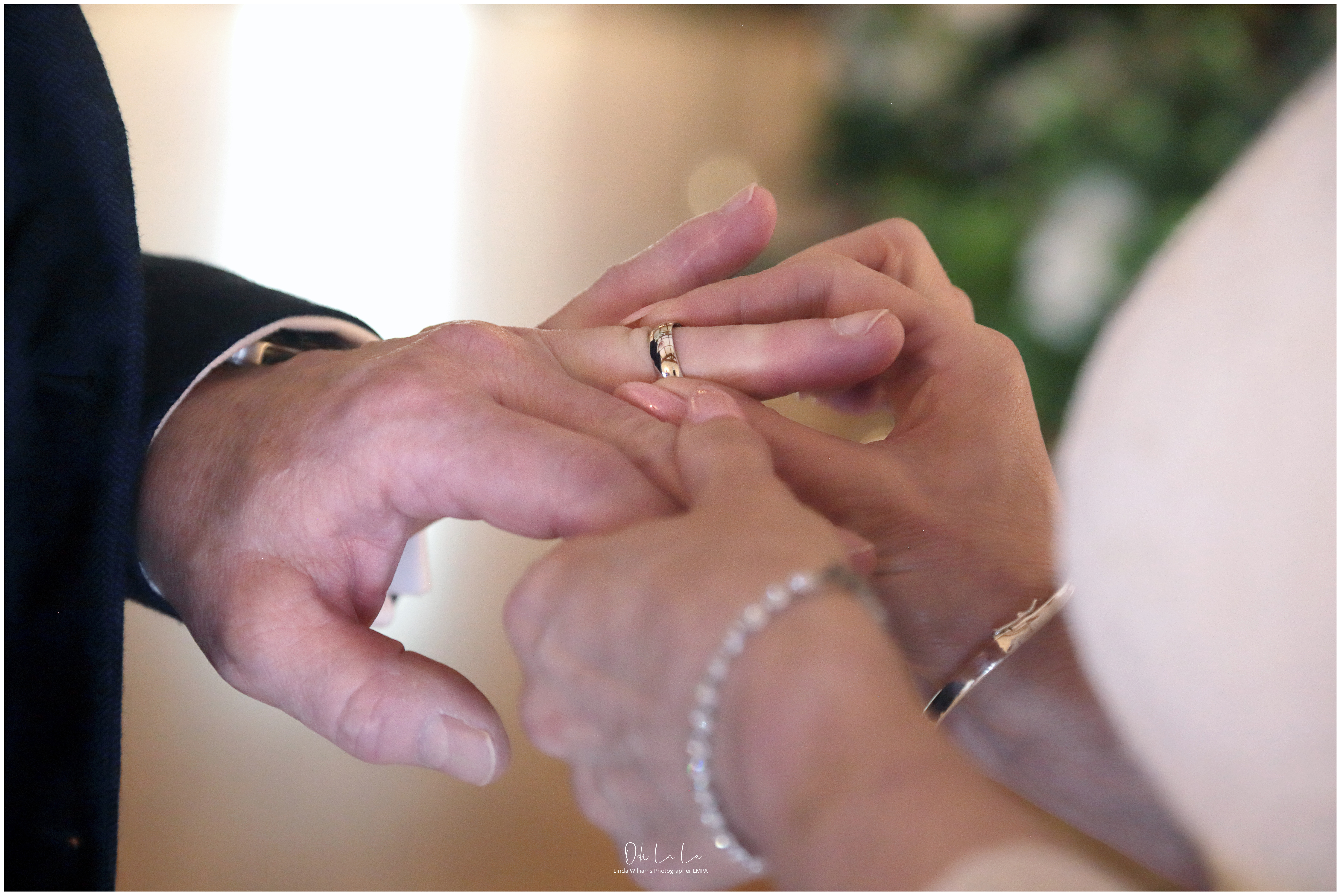 Exchanging of wedding rings